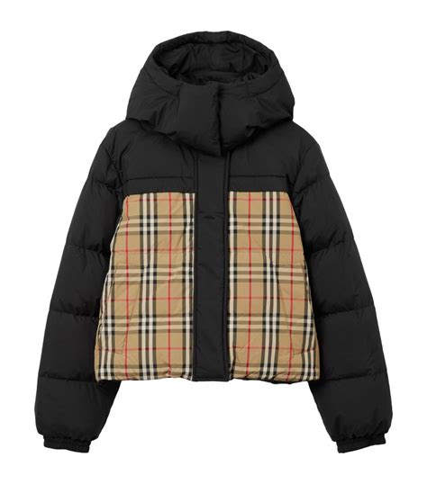 Burberry Reversible Check Puffer Jacket 